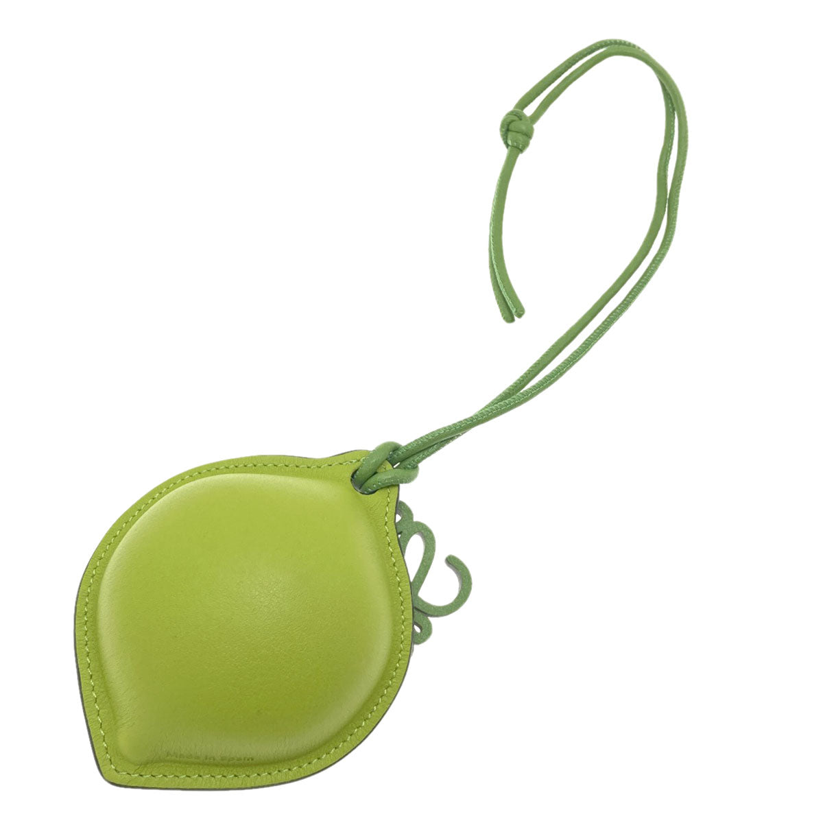 LOEWE lime key ring Calf Ladies [Used]