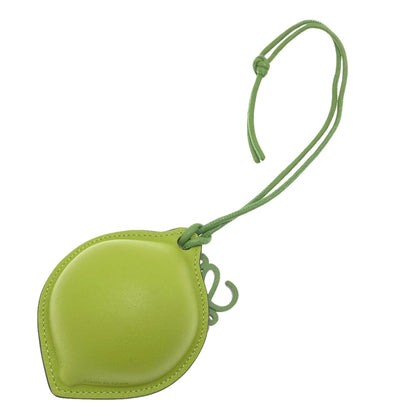 LOEWE lime key ring Calf Ladies [Used]