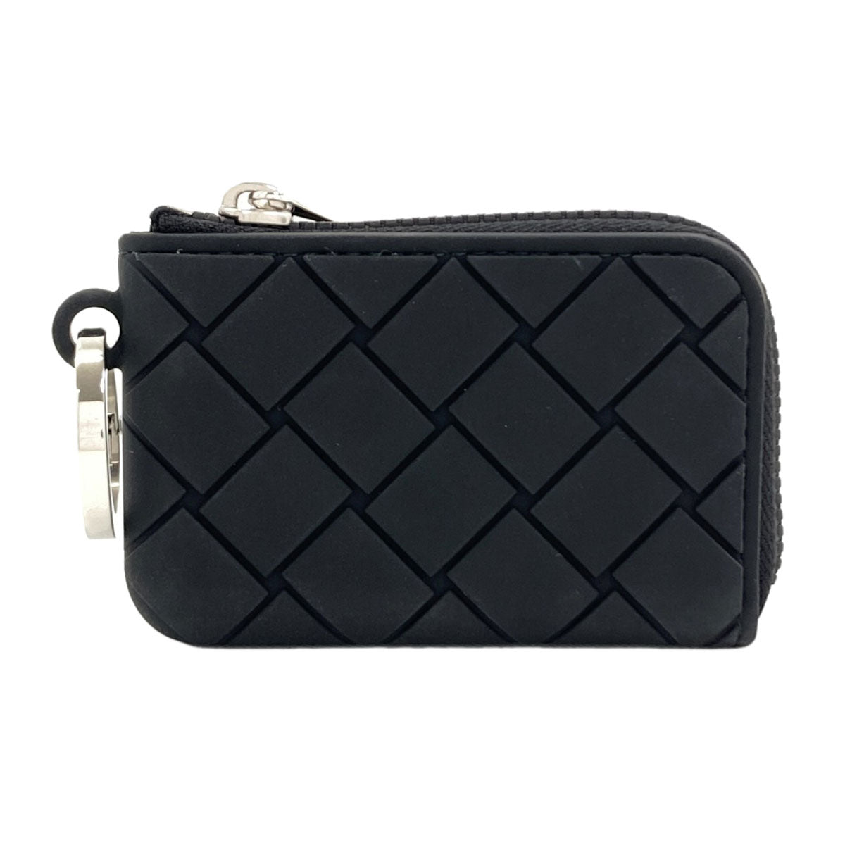 BOTTEGA VENETA Intrecciato coin purse Rubber Ladies [Used]