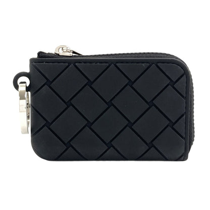 BOTTEGA VENETA Intrecciato coin purse Rubber Ladies [Used]