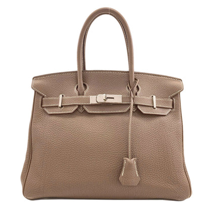 HERMES Birkin 30 SilverHardware Handbag Togo Ladies [Used]