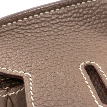 HERMES Birkin 30 SilverHardware Handbag Togo Ladies [Used]