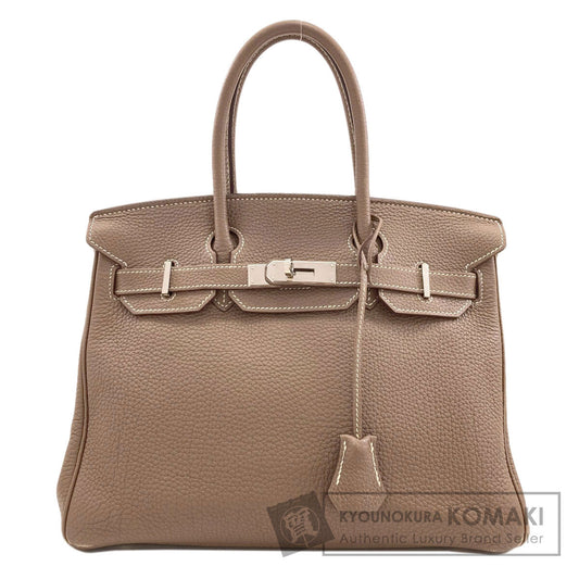 HERMES Birkin 30 SilverHardware Handbag Togo Ladies [Used]