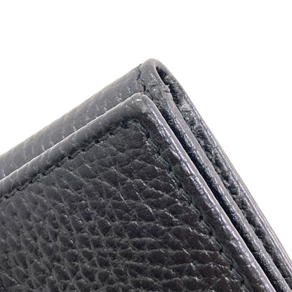 GUCCI 615525 Outlet interlocking G Bifold Wallet with Coin Pocket Leather Ladies [Used]