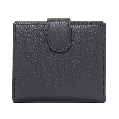 GUCCI 615525 Outlet interlocking G Bifold Wallet with Coin Pocket Leather Ladies [Used]