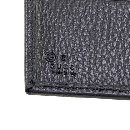 GUCCI 615525 Outlet interlocking G Bifold Wallet with Coin Pocket Leather Ladies [Used]