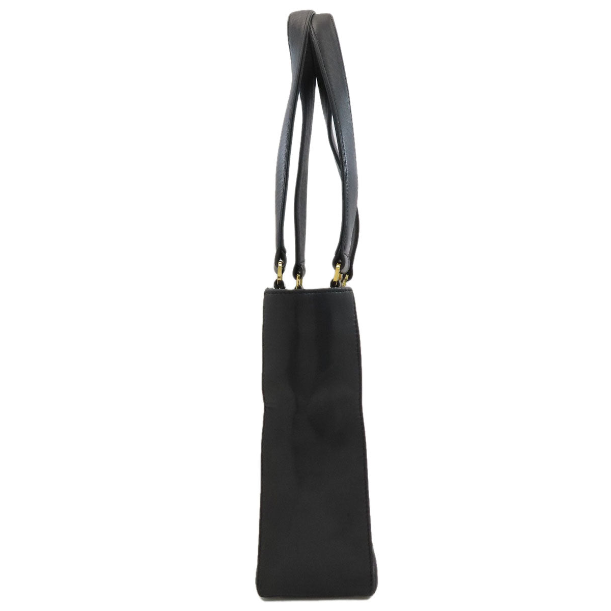 CHANEL Chocolate bar COCO Mark GoldHardware Tote Bag Lambskin Ladies [Used]