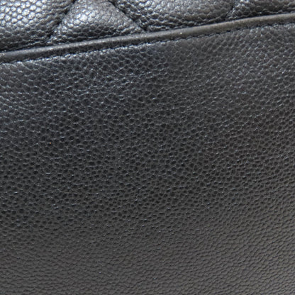 CHANEL Matelasse COCO Mark SilverHardware Tote Bag Soft Grained Calfskin Ladies [Used]