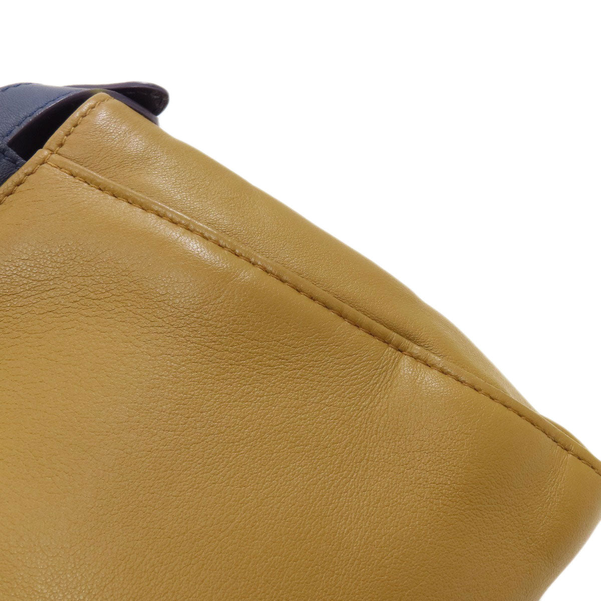 FENDI Peekaboo Mini 2WAY Handbag Calf Ladies [Used]