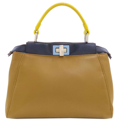 FENDI Peekaboo Mini 2WAY Handbag Calf Ladies [Used]