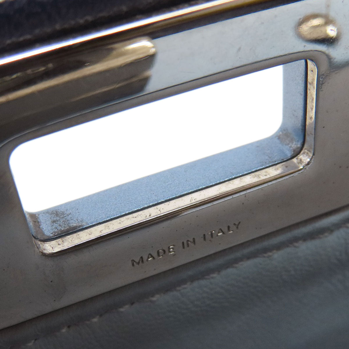 FENDI Peekaboo Mini 2WAY Handbag Calf Ladies [Used]