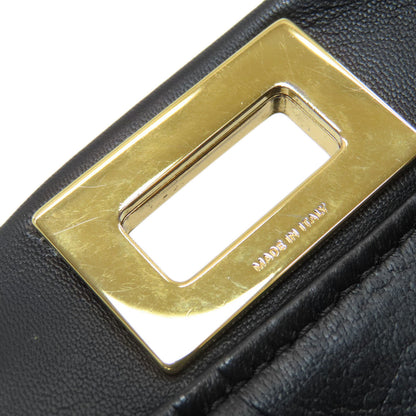 FENDI Peekaboo Mini 2WAY Handbag Calf Ladies [Used]