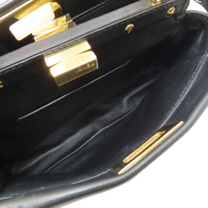 FENDI Peekaboo Mini 2WAY Handbag Calf Ladies [Used]
