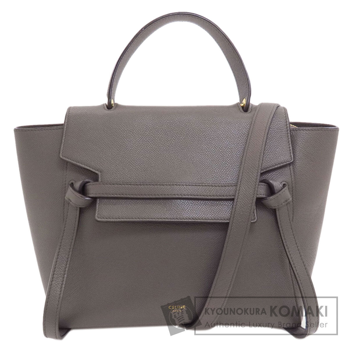 CELINE Micro 2WAY Belt Bag Handbag Calf Ladies [Used]