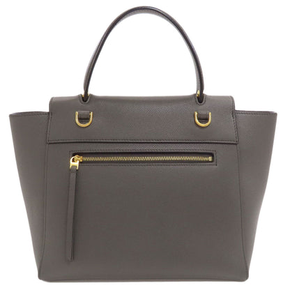 CELINE Micro 2WAY Belt Bag Handbag Calf Ladies [Used]