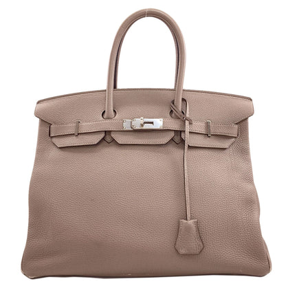 HERMES Birkin 35 SilverHardware Handbag Togo Ladies [Used]
