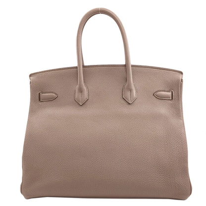 HERMES Birkin 35 SilverHardware Handbag Togo Ladies [Used]