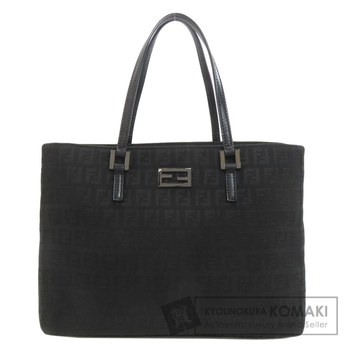 FENDI Zucchino Handbag Canvas Ladies [Used]