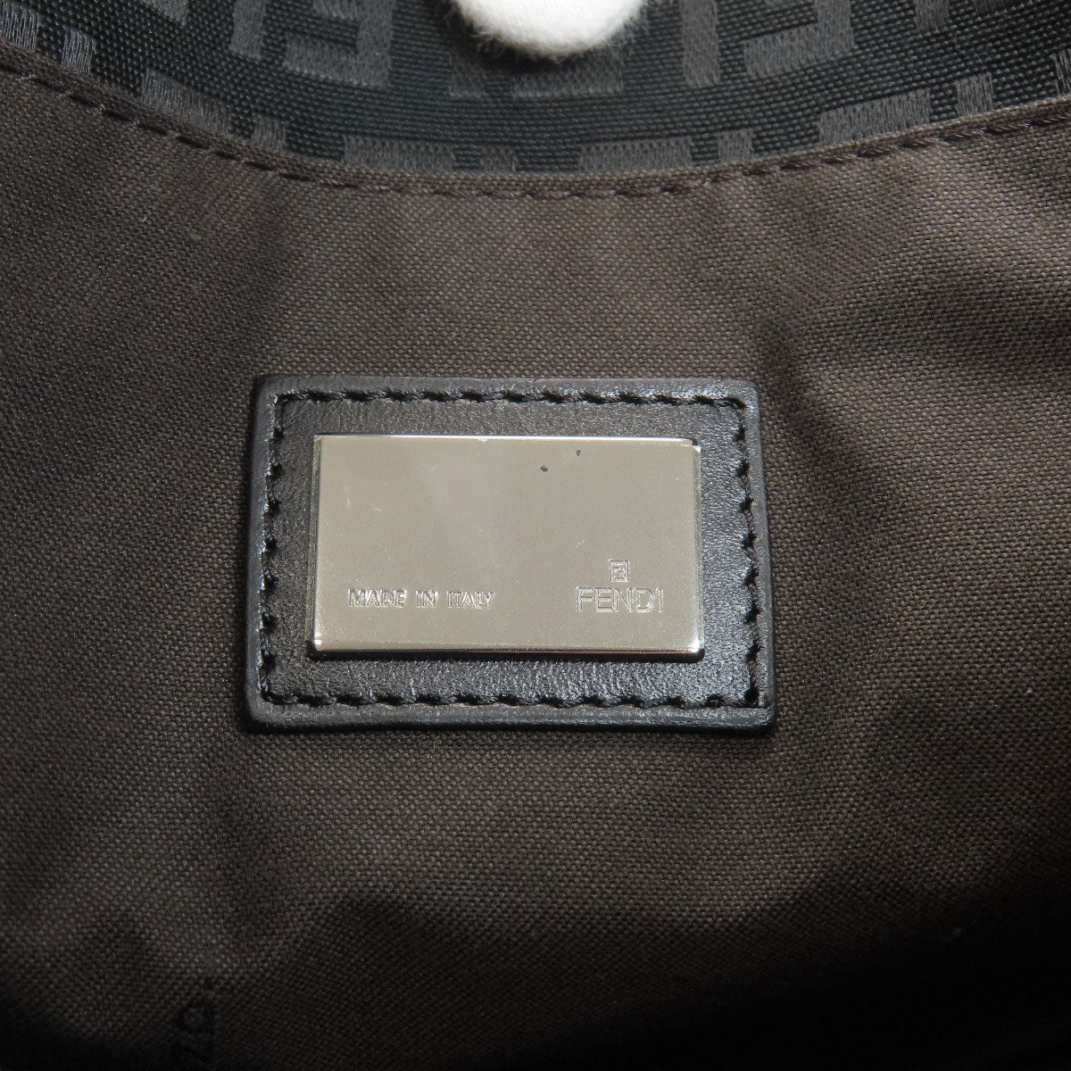 FENDI Zucchino Handbag Canvas Ladies [Used]