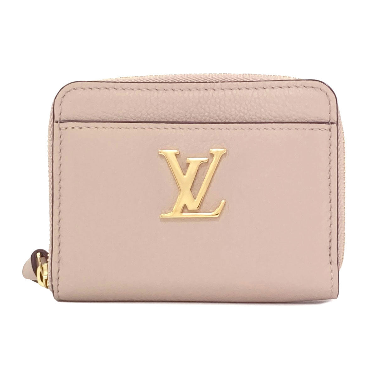 LOUIS VUITTON M80100 Zippy Coin Purse Lock Me coin purse Taurillon ClemenceLeather Ladies [Used]
