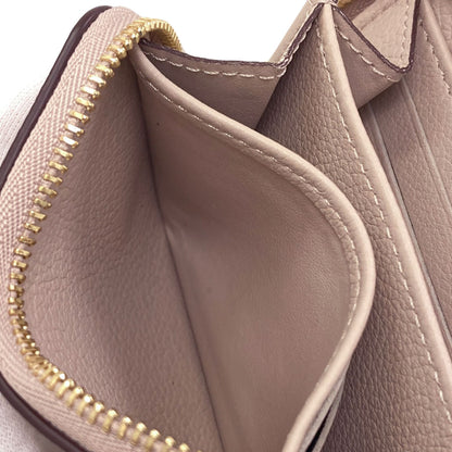 LOUIS VUITTON M80100 Zippy Coin Purse Lock Me coin purse Taurillon ClemenceLeather Ladies [Used]