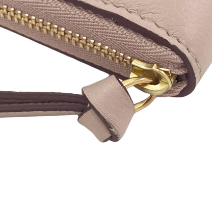 LOUIS VUITTON M80100 Zippy Coin Purse Lock Me coin purse Taurillon ClemenceLeather Ladies [Used]