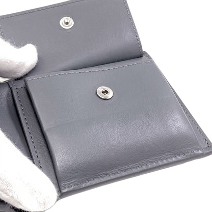 BOTTEGA VENETA Cassette Maxi Intrecciato Bifold Wallet with Coin Pocket Leather mens [Used]