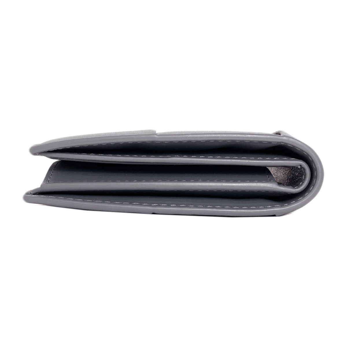 BOTTEGA VENETA Cassette Maxi Intrecciato Bifold Wallet with Coin Pocket Leather mens [Used]