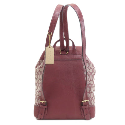 COACH CE601 dempsey signature Backpack Â· Daypack Canvas Ladies [Used]