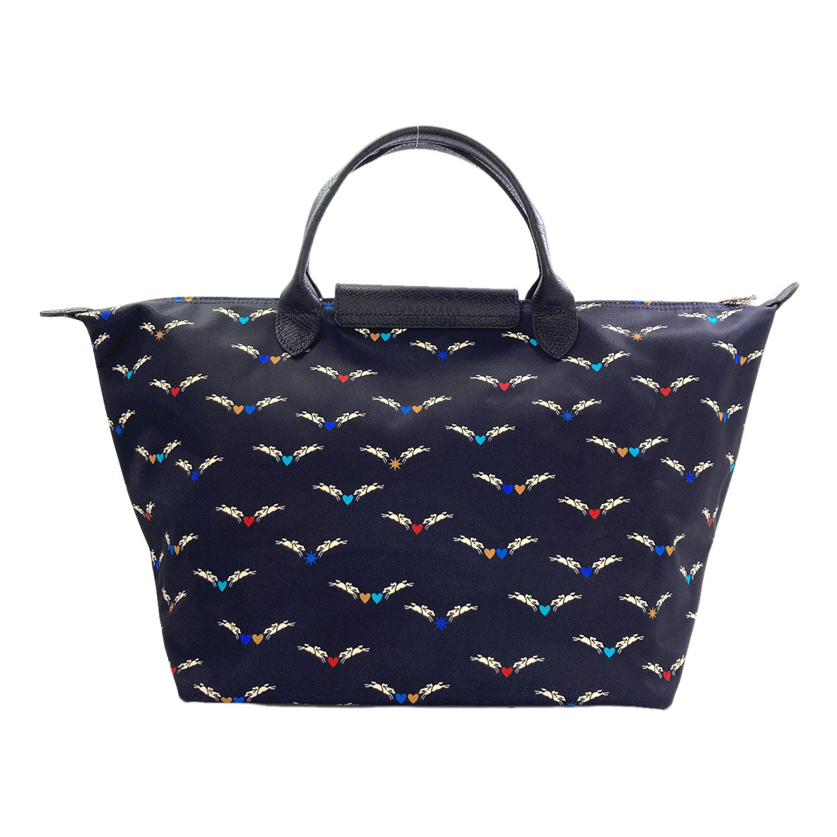Longchamp Le Pliage Chevoelle Handbag Nylon LeatherLadies [Used]