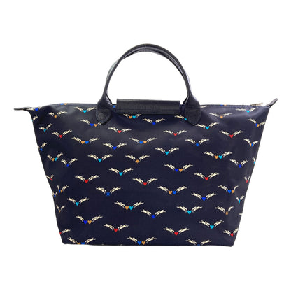 Longchamp Le Pliage Chevoelle Handbag Nylon LeatherLadies [Used]