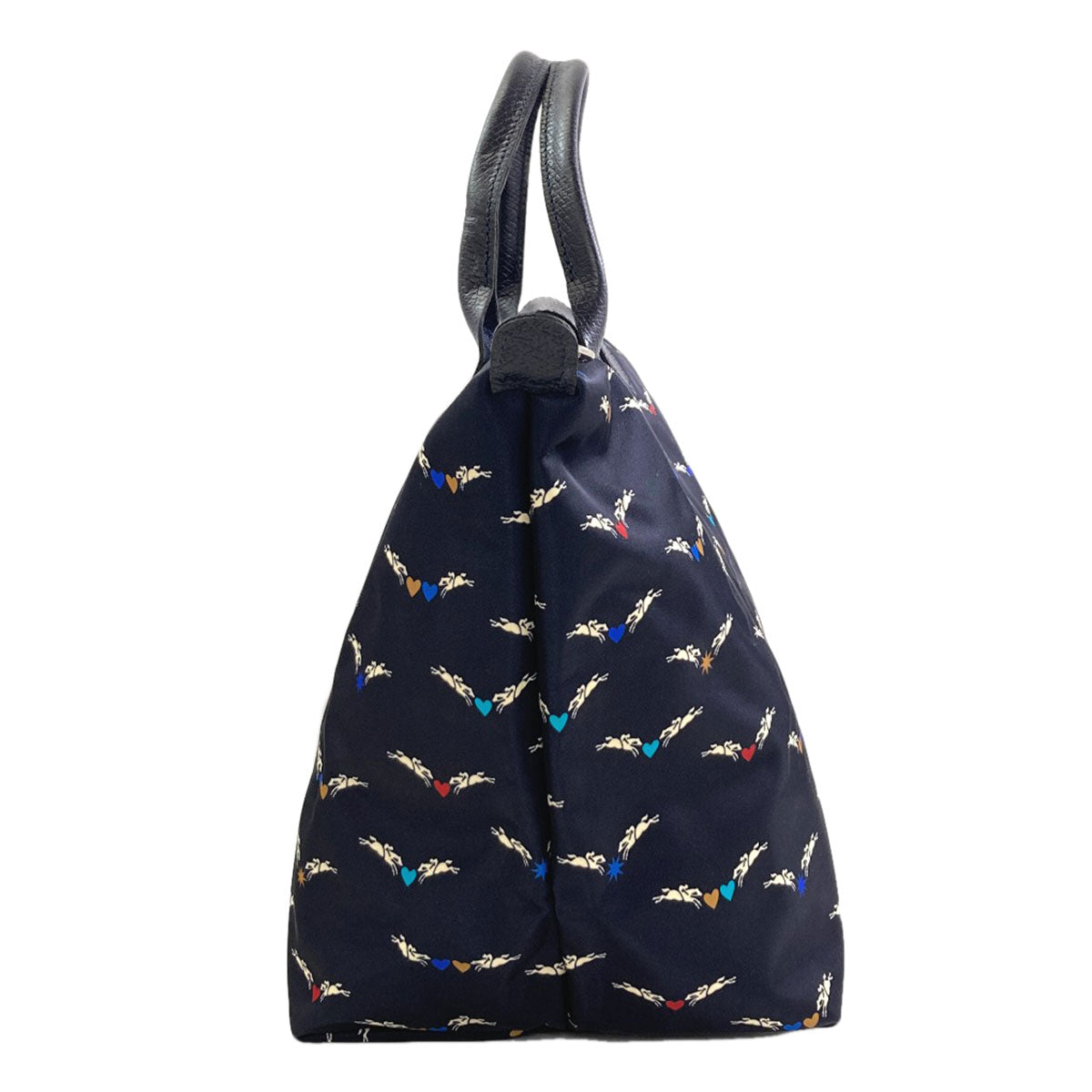 Longchamp Le Pliage Chevoelle Handbag Nylon LeatherLadies [Used]