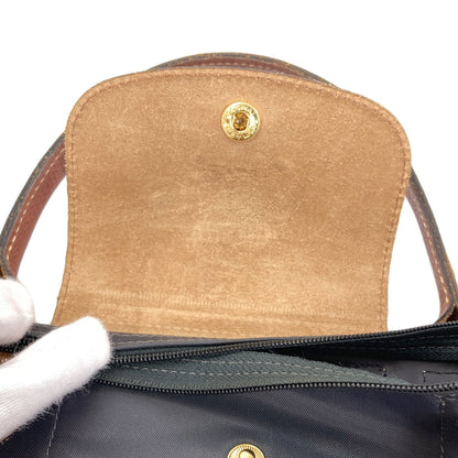 Longchamp Le Pliage Handbag Nylon LeatherLadies [Used]