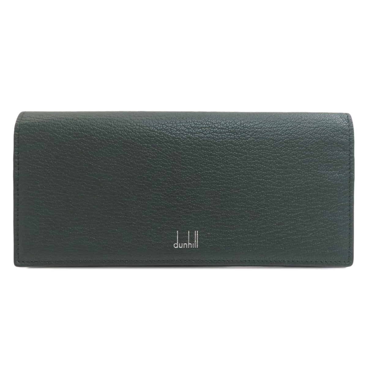 Dunhill logo Long wallet (with coin pocket) Leather Ladies [Used]