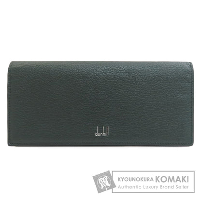 Dunhill logo Long wallet (with coin pocket) Leather Ladies [Used]
