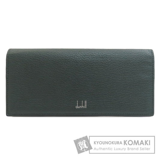Dunhill logo Long wallet (with coin pocket) Leather Ladies [Used]