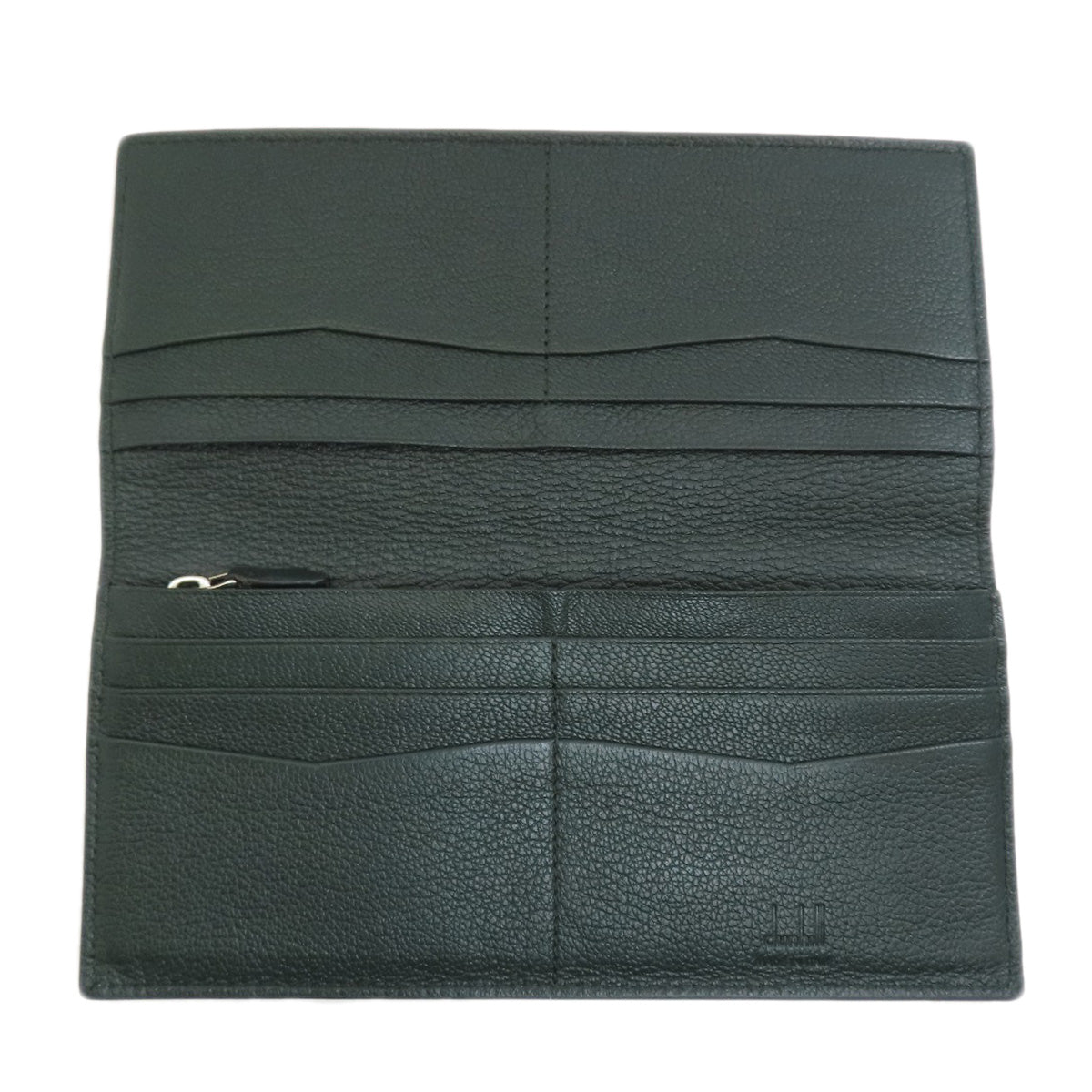 Dunhill logo Long wallet (with coin pocket) Leather Ladies [Used]