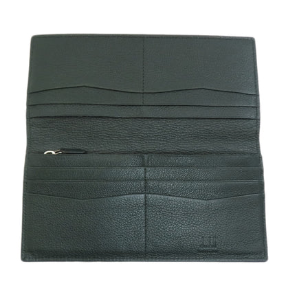Dunhill logo Long wallet (with coin pocket) Leather Ladies [Used]