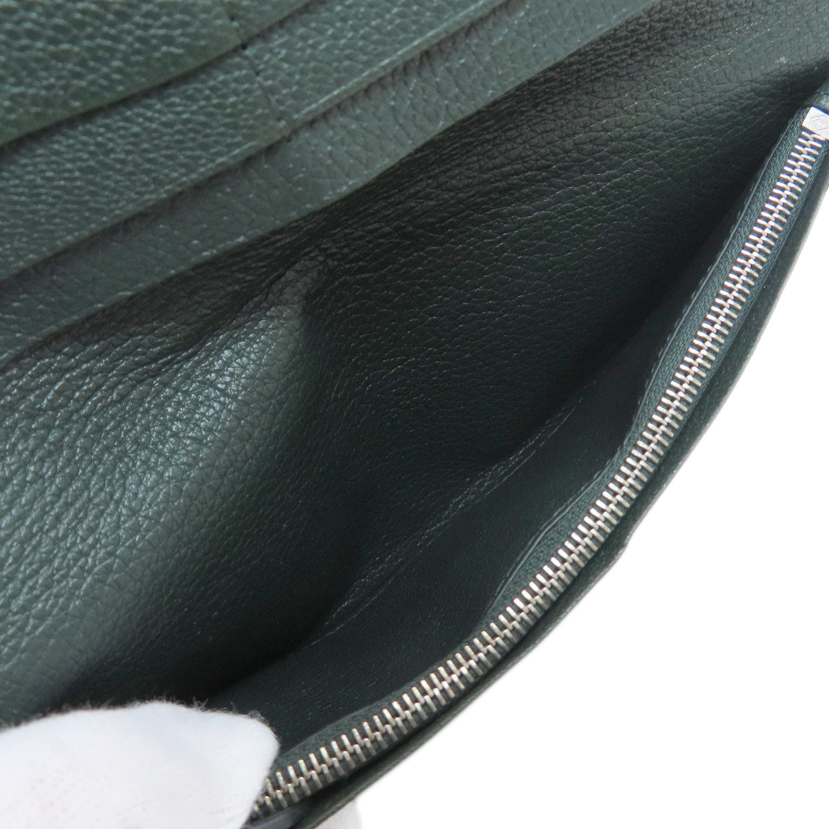Dunhill logo Long wallet (with coin pocket) Leather Ladies [Used]