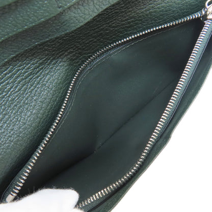 Dunhill logo Long wallet (with coin pocket) Leather Ladies [Used]