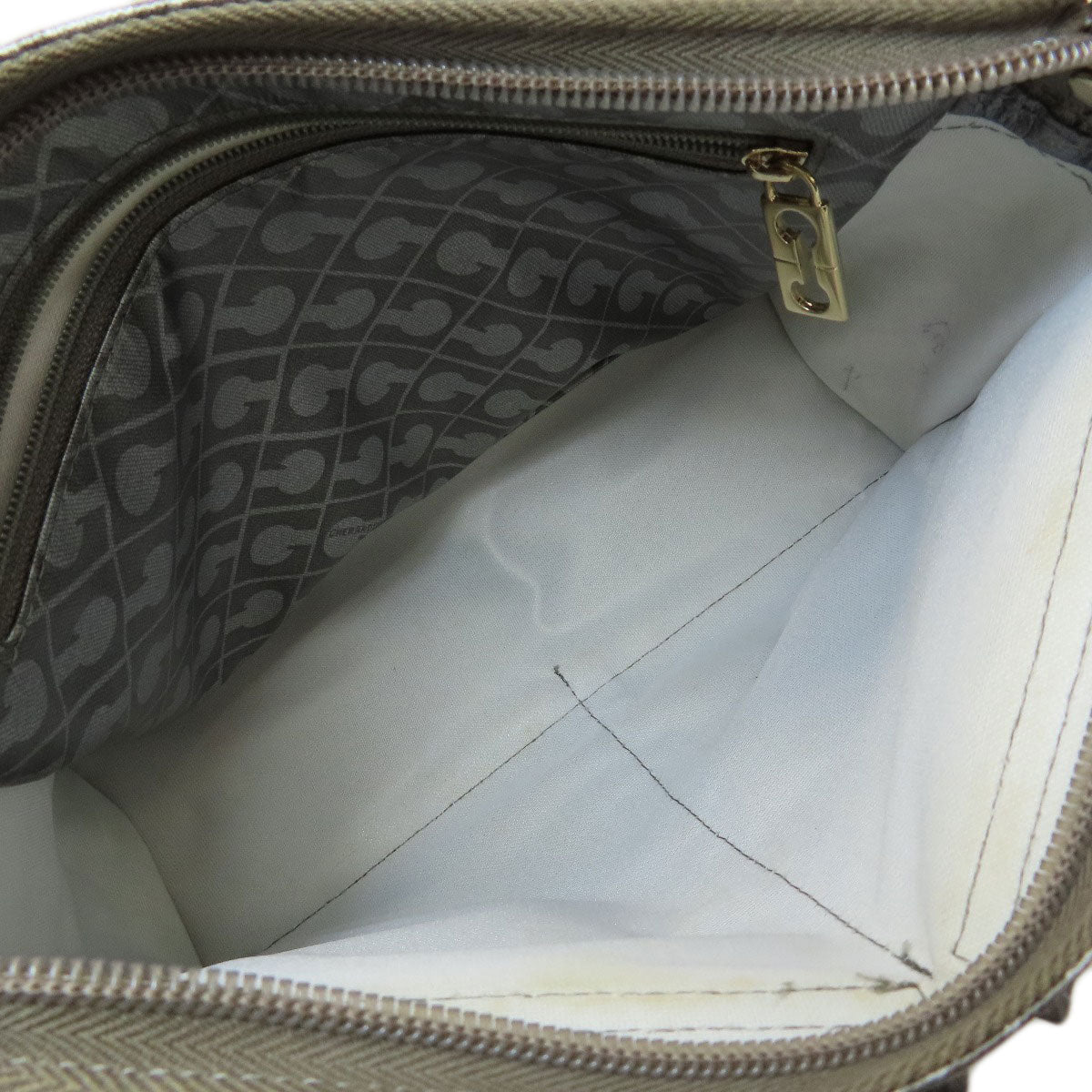GHERARDINI Softy Shoulder Bag Polyester Polyurethane coatingLadies [Used]
