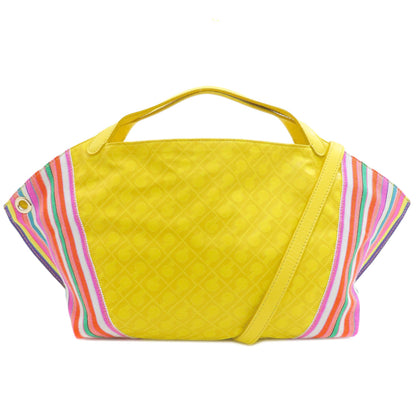 GHERARDINI Softie Skipper 2WAY Handbag Polyester Polyurethane coatingLadies [Used]