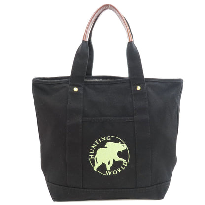 HUNTING WORLD logo Tote Bag Canvas Ladies [Used]