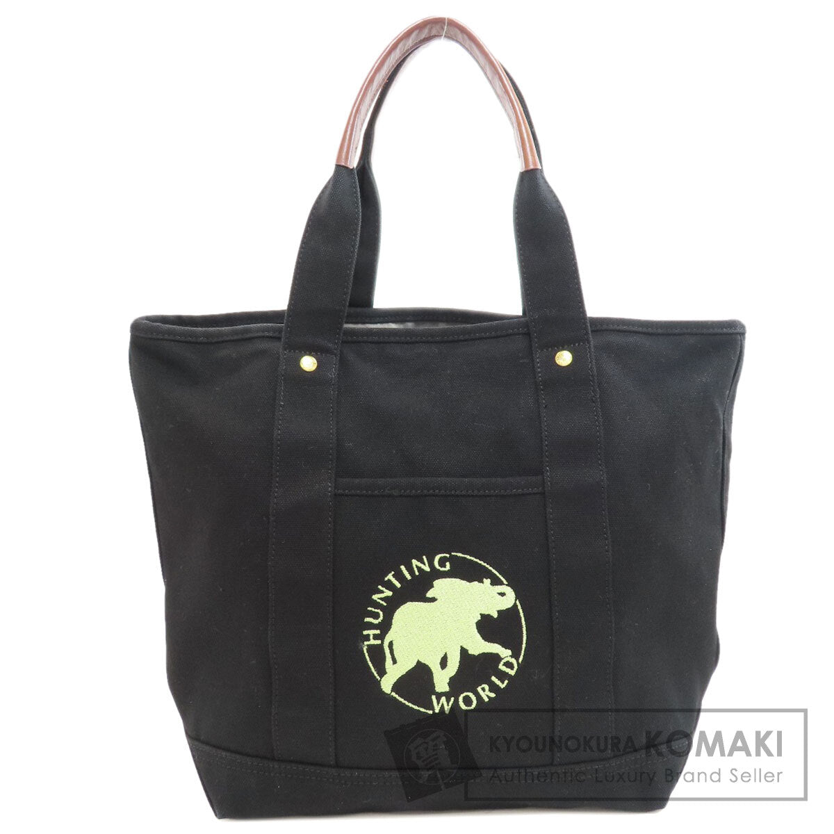 HUNTING WORLD logo Tote Bag Canvas Ladies [Used]