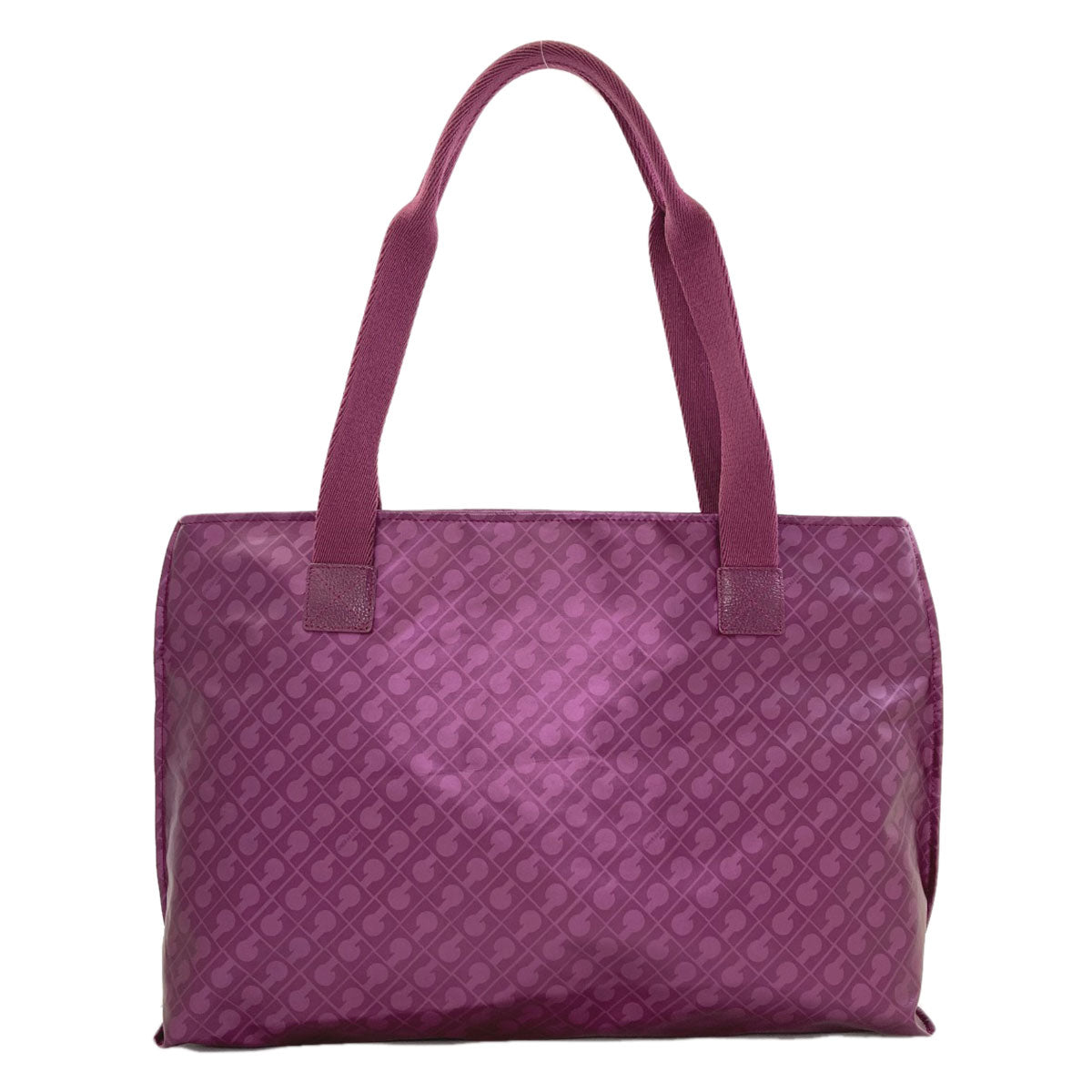 GHERARDINI Logo motif softy Tote Bag Polyester Polyurethane coatingLadies [Used]