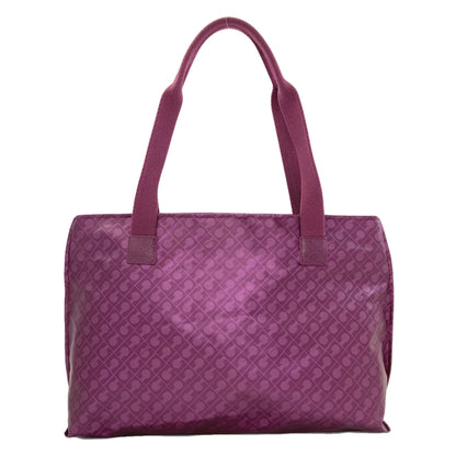 GHERARDINI Logo motif softy Tote Bag Polyester Polyurethane coatingLadies [Used]