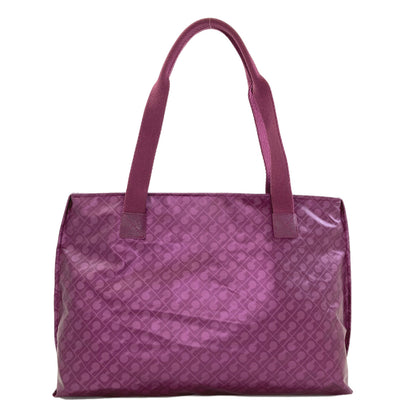 GHERARDINI Logo motif softy Tote Bag Polyester Polyurethane coatingLadies [Used]