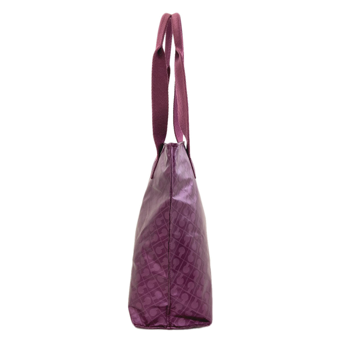 GHERARDINI Logo motif softy Tote Bag Polyester Polyurethane coatingLadies [Used]