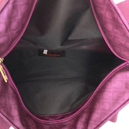 GHERARDINI Logo motif softy Tote Bag Polyester Polyurethane coatingLadies [Used]