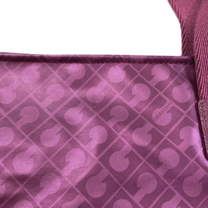 GHERARDINI Logo motif softy Tote Bag Polyester Polyurethane coatingLadies [Used]
